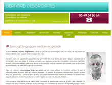 Tablet Screenshot of medium-bernard-desgroppes.com